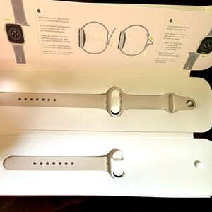 NEW in Box Apple Starlight Sport Watchband 45mm Two band sizes S/M and M/L